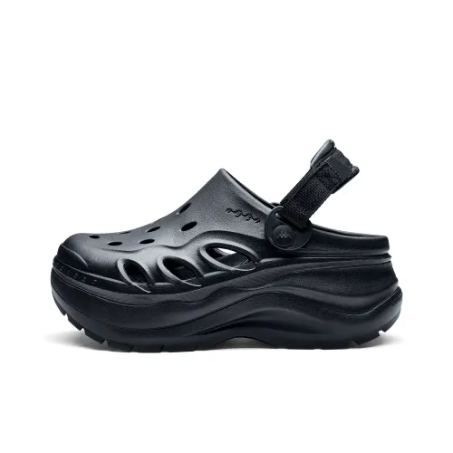 Kappa Back to Back Clogs Women's Black