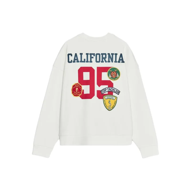 ZARA Sweatshirts Women's White-1