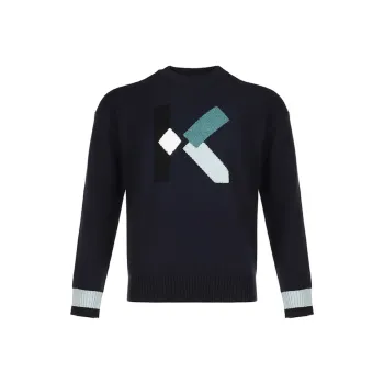 KENZO K Intarsia Knitted Jumper