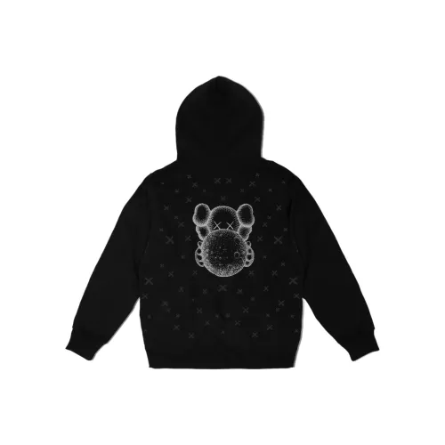 KAWS Shanghai Station Limited Edition Series Sweatshirts Unisex Black
