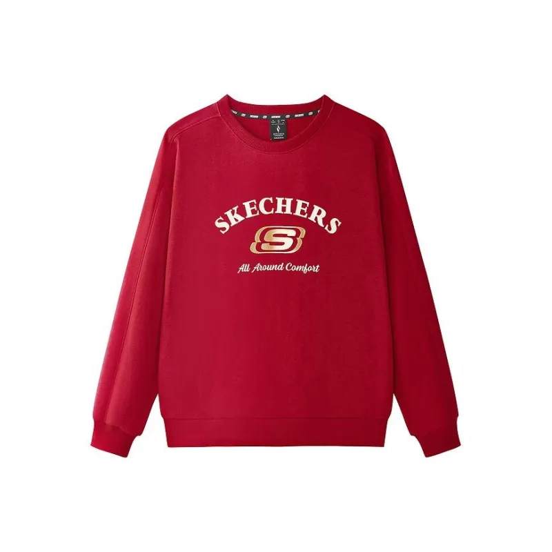 Skechers New Year Sweatshirt Unisex Berry Red-0