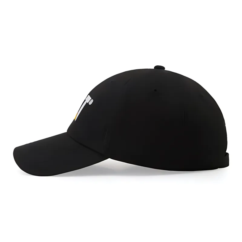 CAT Cotton Baseball Caps Unisex Black-2