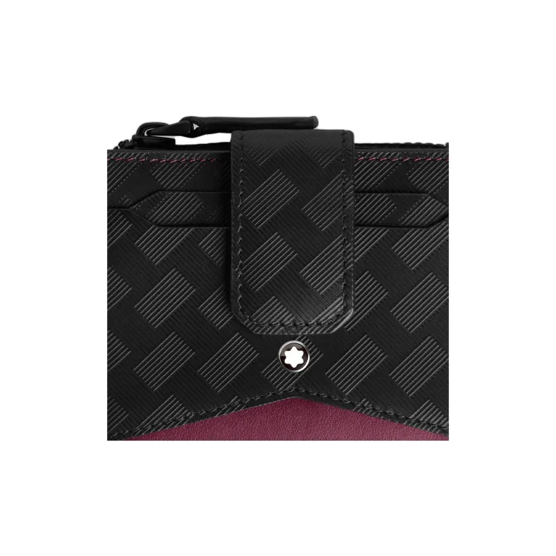 MONTBLANC Extreme 3.0 Calfskin Wallet Mini Men's Black Plum-4