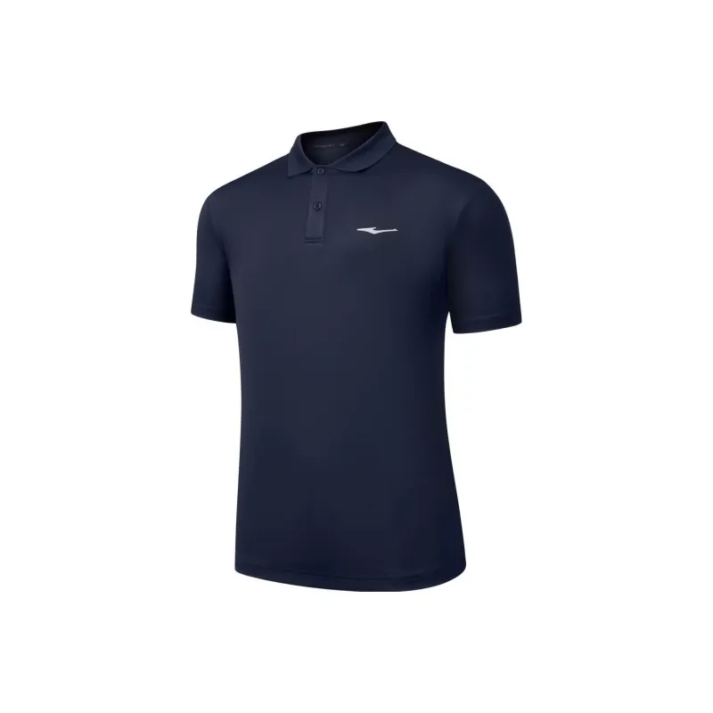 Erke Tennis Series Polo Shirt Men's Reef Stone Blue-0