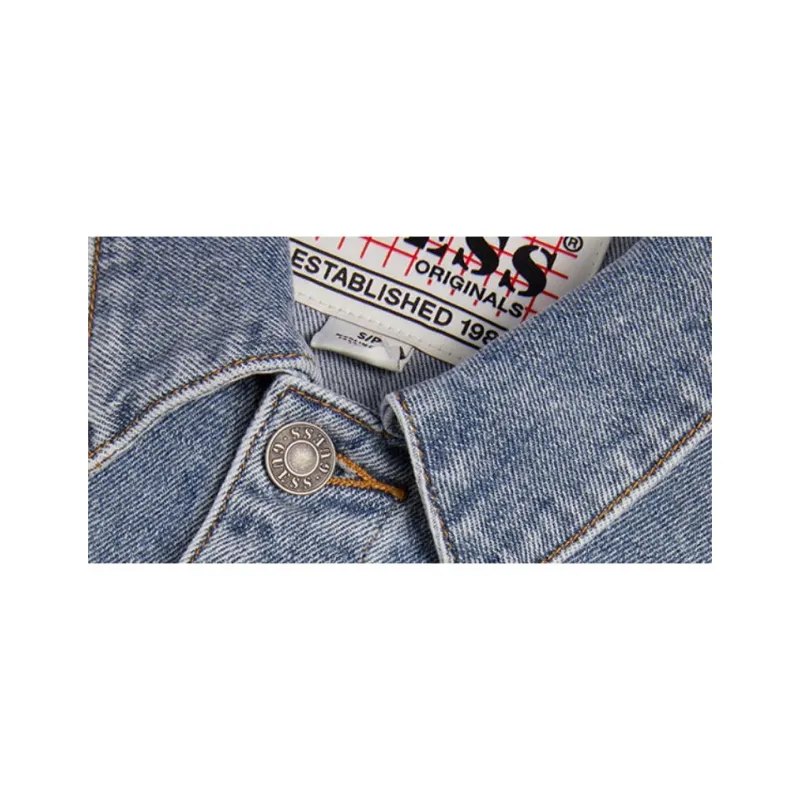 GUESS Denim Jackets Unisex F9FI-Blue-2