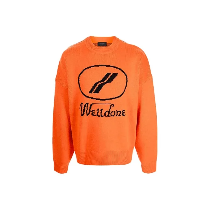 WE11DONE Sweaters Unisex Orange-0