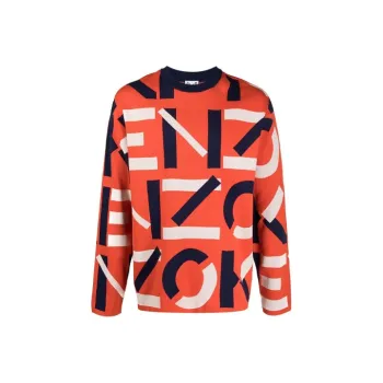 KENZO Sweaters Men Orange