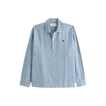 Abercrombie＆Fitch Shirt Men's Blue