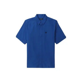 FRED PERRY SS24 Shirt Men's Blue