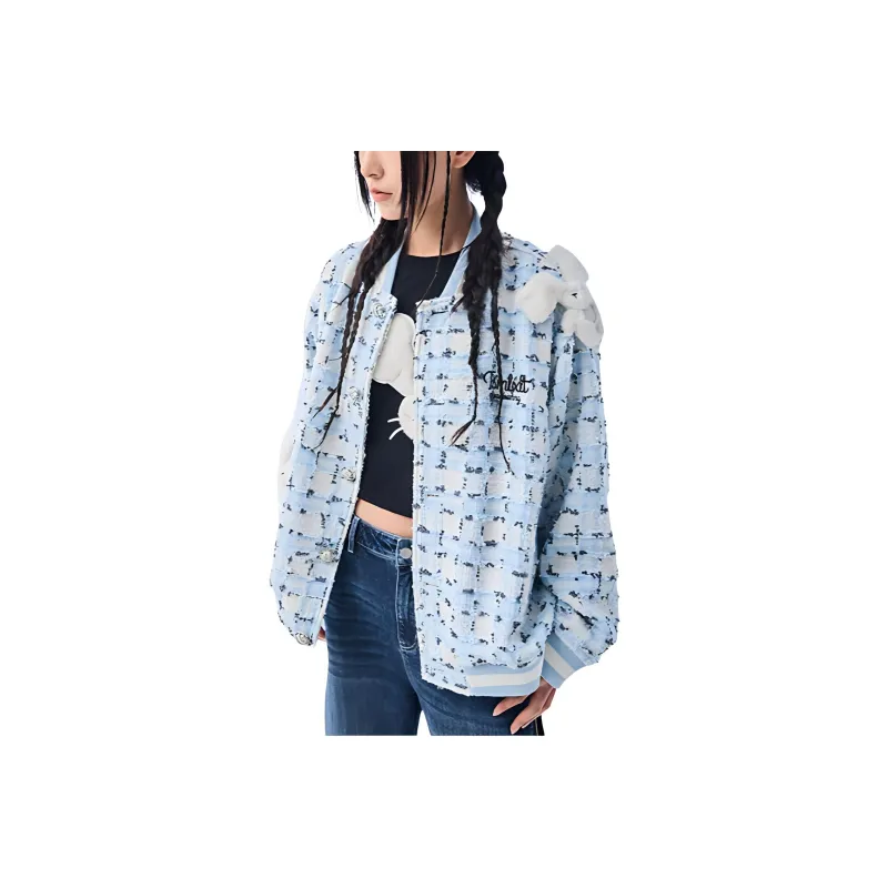 TSMLXLT Jackets Coats Women's Blue Bell-2