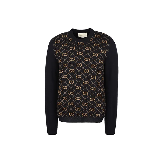 GUCCI Sweaters Men Navy Blue-0