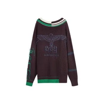 Boy London Sweater Unisex Brown