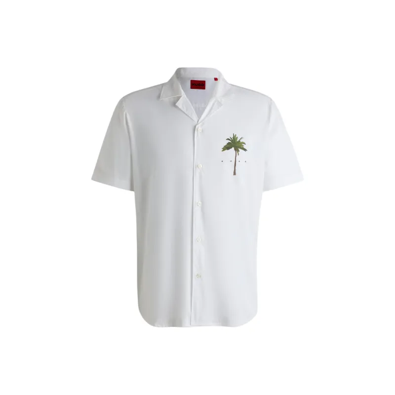 HUGO BOSS Shirts Men White-0