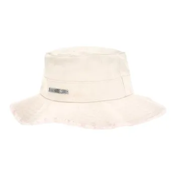 Jacquemus Cotton Bucket Hats Men's Beige