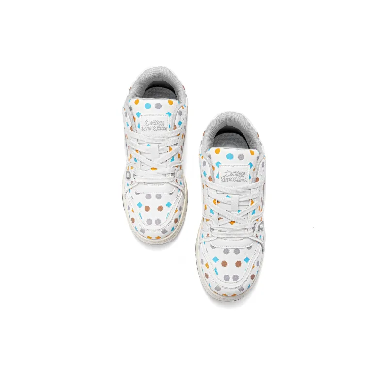Crayon Shinchan Low-Top Skateboard Shoes Unisex-4