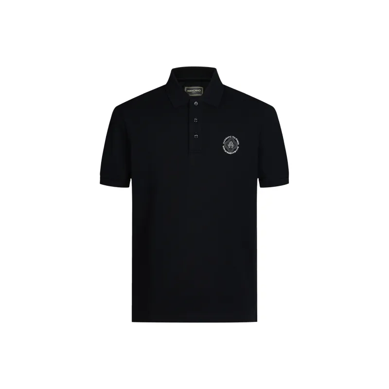 MANGANO SS24 Polo Shirt Men's Black-0