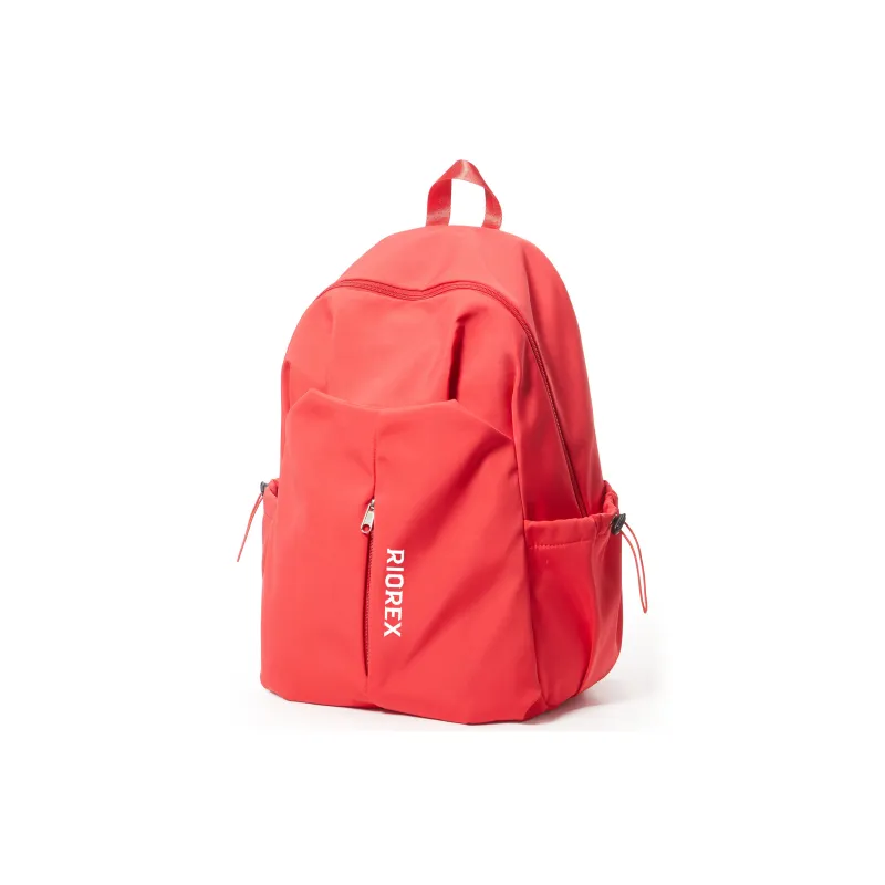 RIOREX Fabric Backpack, Laptop Backpack, Travel Bag Unisex Red/Black/Blue/Pink-1