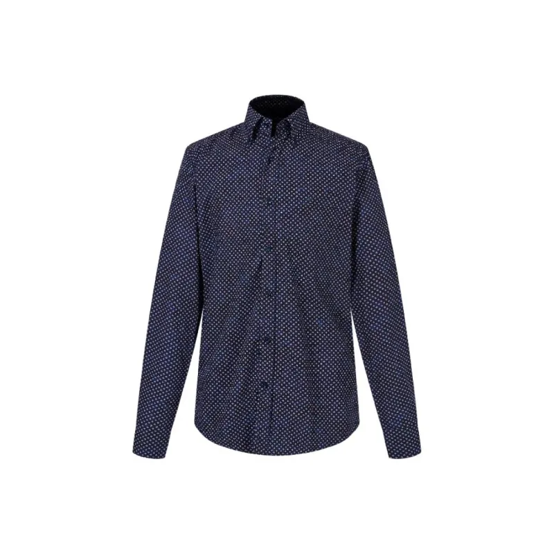 Paul & Shark Yachting Shirt Men's Navy Blue-0