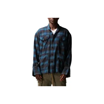 GREG LAUREN FW23 Shirt Men's Blue