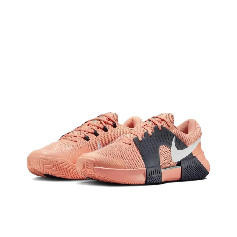 Nike Zoom GP Challenge 1 Anti Slip Wear Resistant Low Top Tennis Shoes Men's Pink-2
