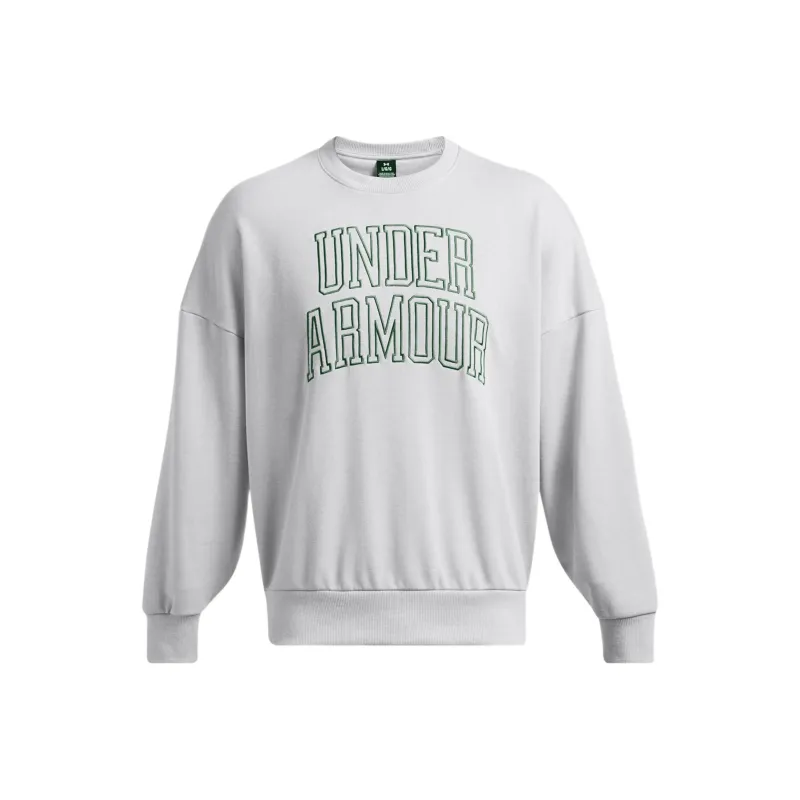 Under Armour Icon Heavyweight Terry Sweatshirt Men's Light Gray-0