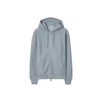 Burberry Logo print Zip up Hoodie