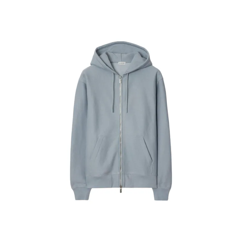 Burberry Logo print Zip up Hoodie-0