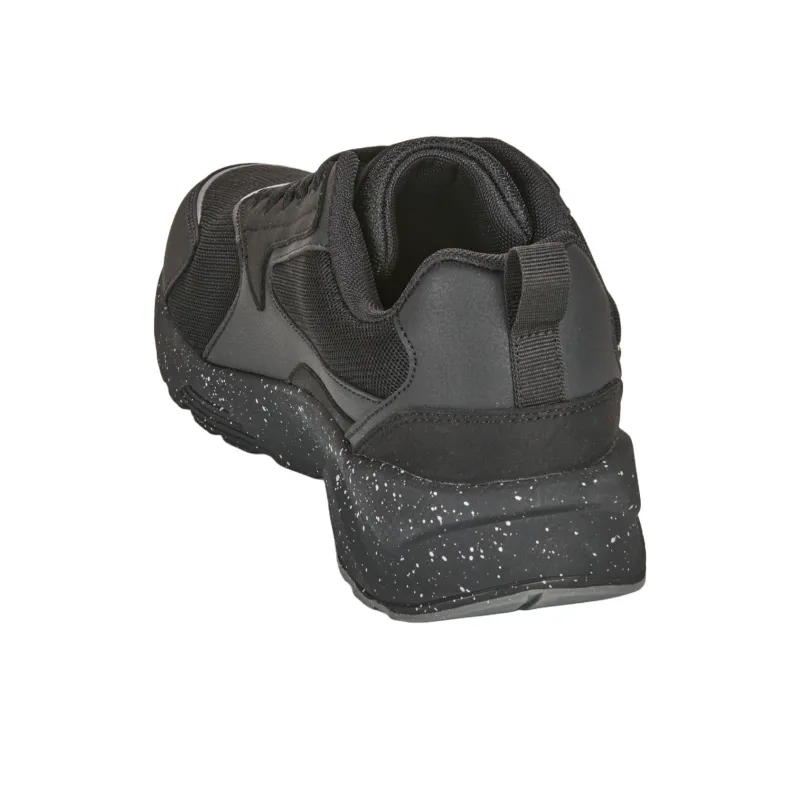 Kappa LOGO SAFIR Slip Resistant And Breathable Low Top Running Shoes Men's Black-5