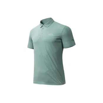 Anta Polo Shirt Men's Ethereal Teal