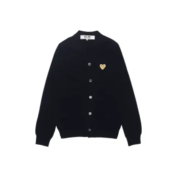 CDG Play Sweaters Men Blue