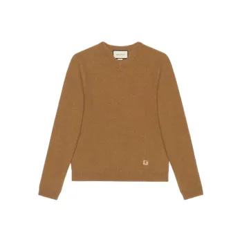 GUCCI Sweaters Men Camel