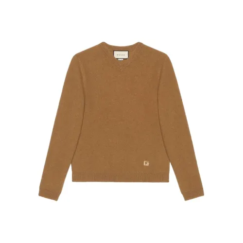 GUCCI Sweaters Men Camel