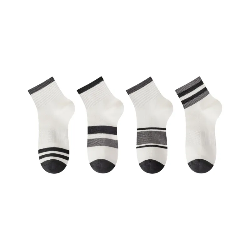 FAIRWHALE Ankle Socks Unisex 4 Pack-4