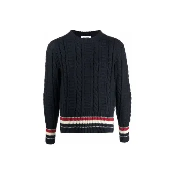 THOM BROWNE Sweaters Men Blue