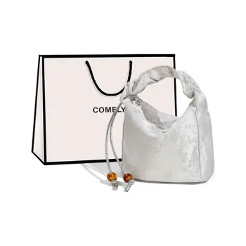 COMELY Synthetic Leather With Cow Leather Shoulder Bag, Crossbody Bag, Handbag Regular Women's Silver/Black