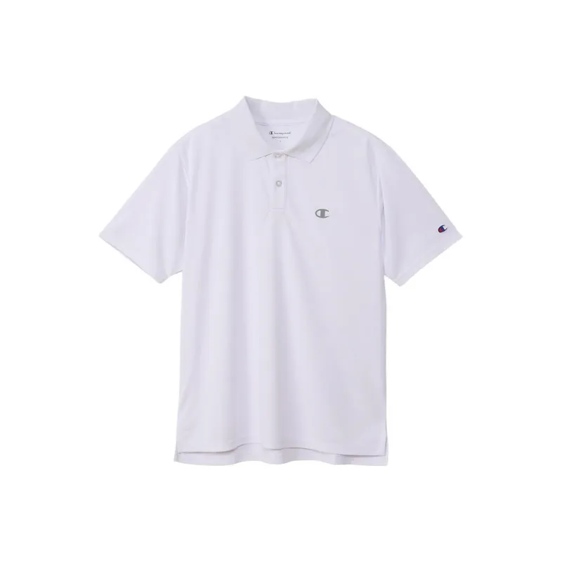 Champion SS24 Polo Shirt Men's White-0