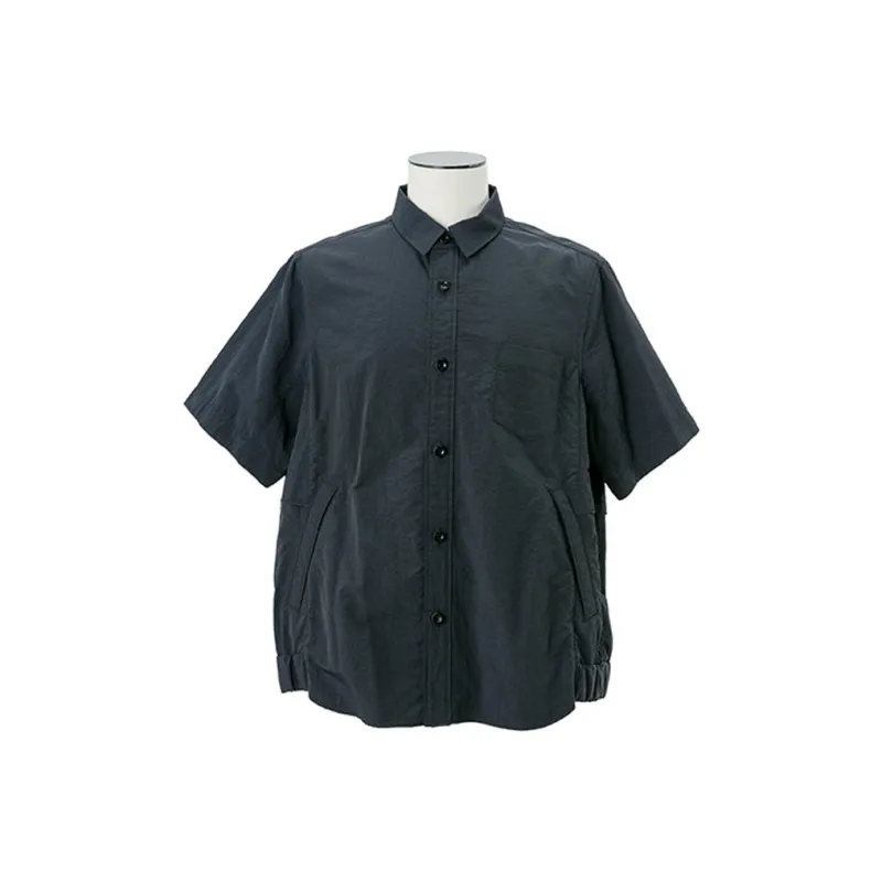 Sacai SS25 Shirts Men Black-0