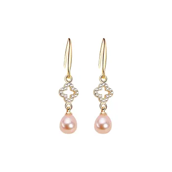Andaozi Pearl Earrings Women's