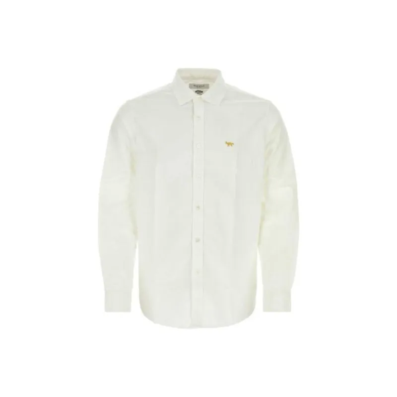 JUNYA WATANABE Logo Embroidered Long Sleeved Shirt-0