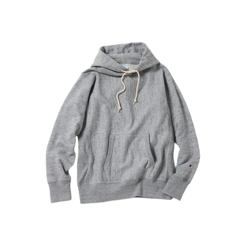 Champion Logo patch Drawstring Hoodie-4