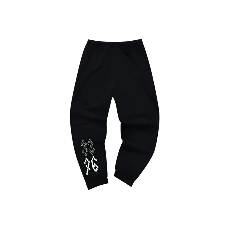 Marcelo Burlon X FILA FUSION MARCELO BURLON Casual Pants Women's Pitch Black-1