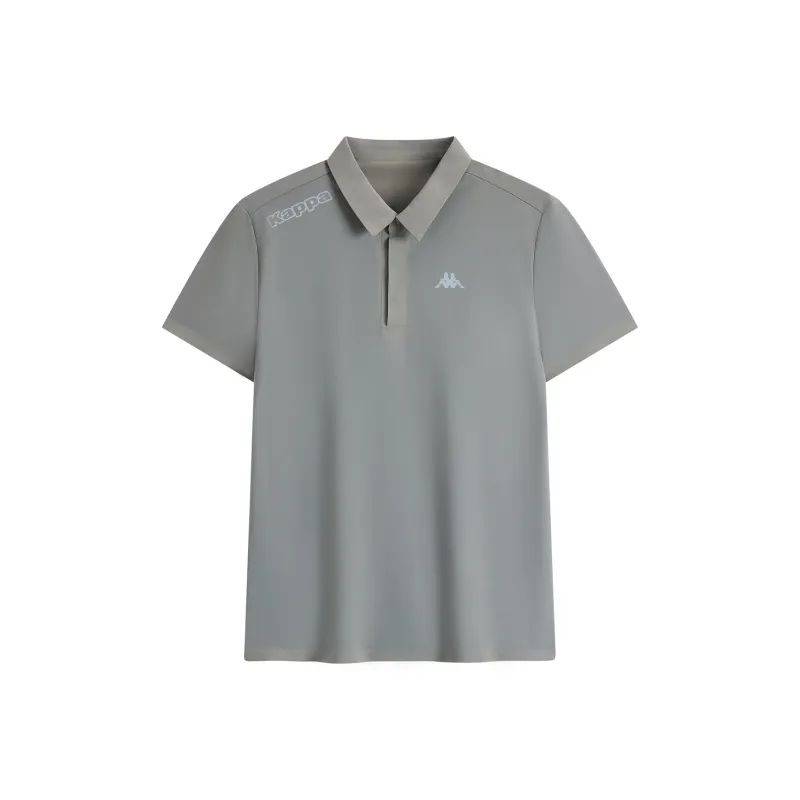 Kappa GARA Series Polo Shirt Men's Gray Green-0