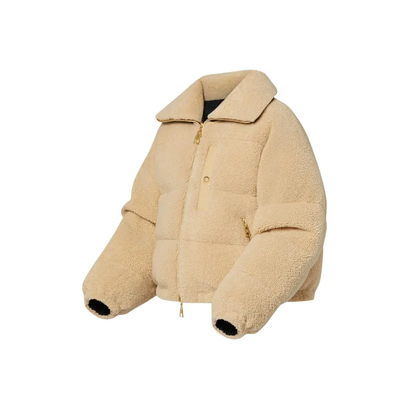 LOUIS VUITTON FW22 Jackets Coats Women's Earth Yellow-2
