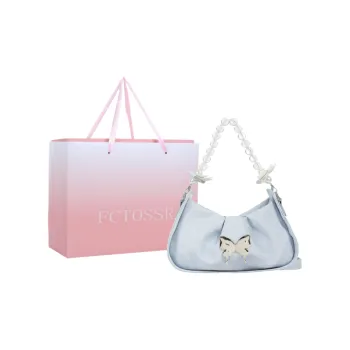 FCTOSSR PU Crossbody Handbag Women's Black/Pink/Blue/White