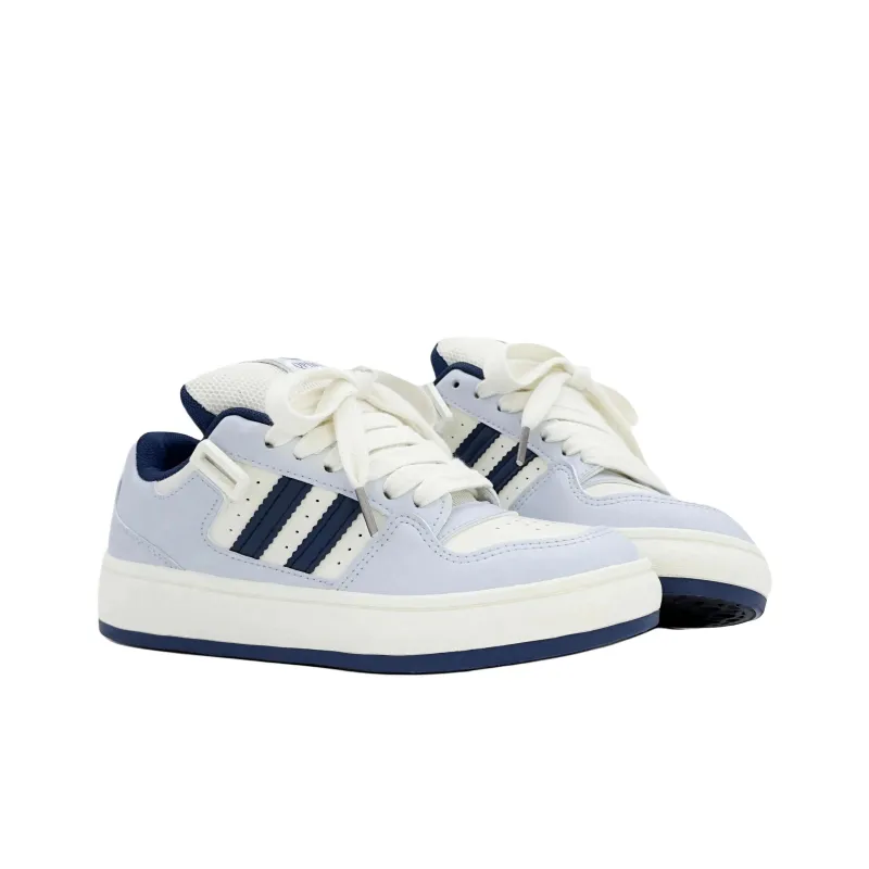 Circle Small Coverage Abrasion Resistant Lightweight Low Top Skateboard Shoes Women's-3