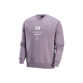 Jordan x NBA Courtside Los Angeles Lakers Sweatshirt Men's Smoky Purple
