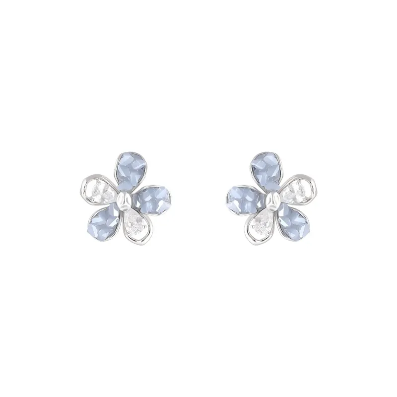KEMLAIDA 925 Sterling Silver Needle Stud Earrings Women's-0