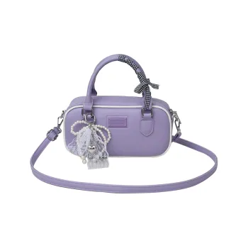 XIANGSU PU Handbag, Shoulder Bag, Crossbody Bag Women's Purple/Pink/Green/White/Black