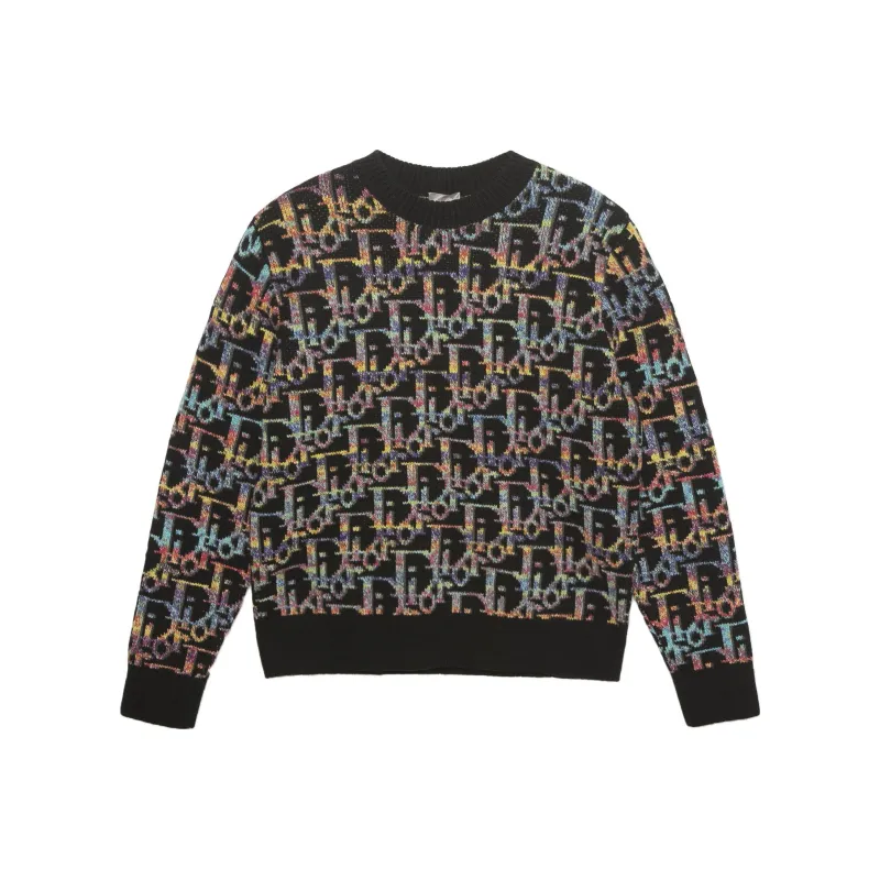 DIOR Quarterly New Products Sweaters Men Black-0