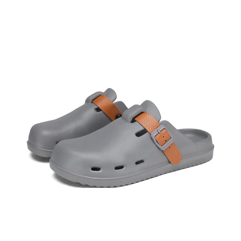 OUGLEMEN Closed Toe Slippers Men's-7